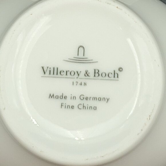 Villeroy & Boch White Individual Creamers Fine China Personal Sauce Servers - Picture 8 of 8
